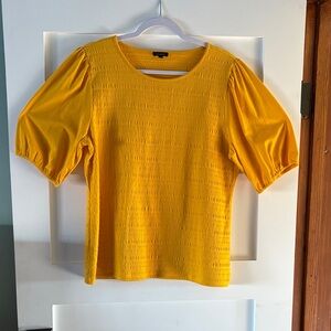 Yellow Women's Top by Talbots